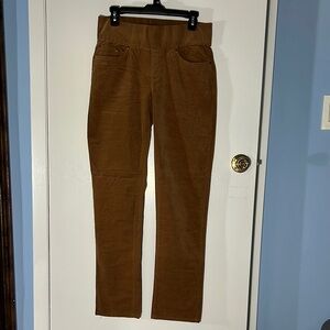 NWOT Sahalie Pull On Straight Leg Corduroy Pants size 8
